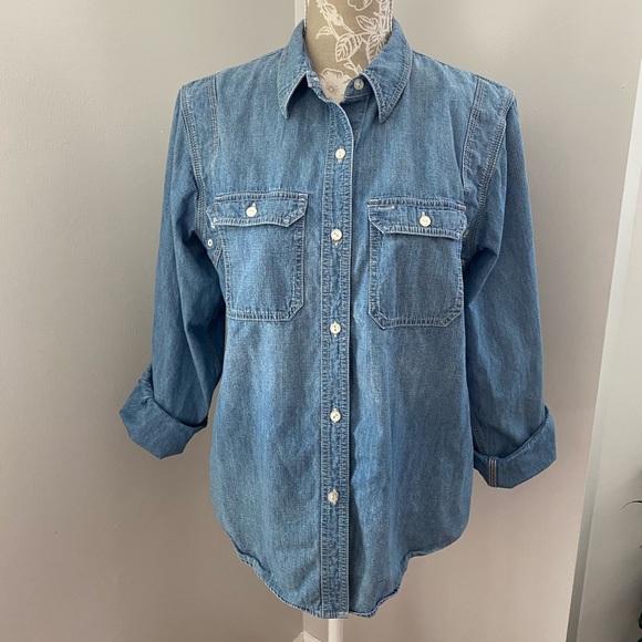 Ralph Lauren Womens Denim Shirt | Poshmark